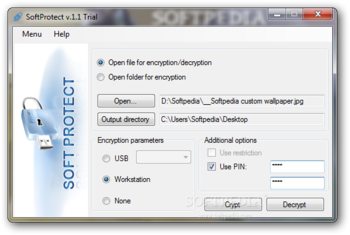 SoftProtect screenshot