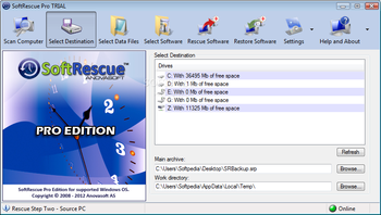 SoftRescue Pro screenshot 2