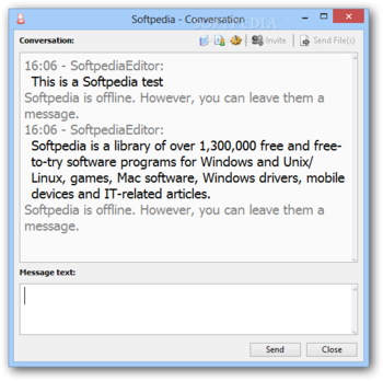 Softros LAN Messenger screenshot 2