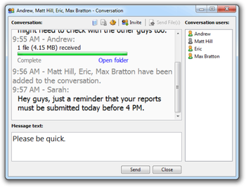 Softros LAN Messenger screenshot 4