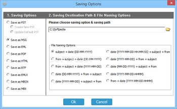 SoftSpire EML Converter screenshot 2