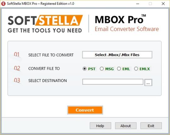 SoftStella MBOX Pro screenshot 3