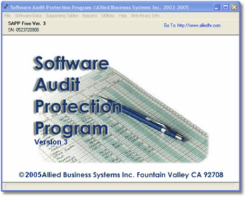 Software Audit Protection Program screenshot 2