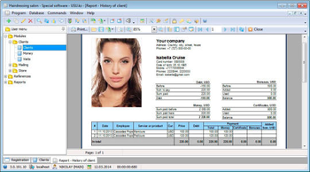 Software for Beauty Salon screenshot