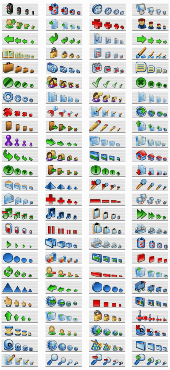 Software Icons - Professional XP icons for software and web screenshot