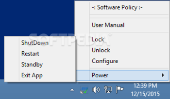 Software Policy screenshot 2