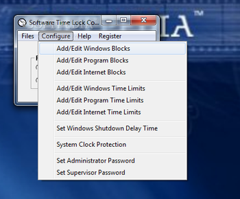Software Time Lock screenshot 2