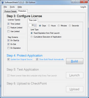 SoftwareShield ISV Edition screenshot 2