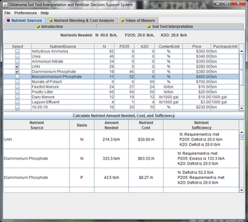 Soil Test Interpretation and Fertilizer Decision Support screenshot 2