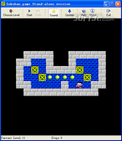 Sokoban game Stand-alone version screenshot 2