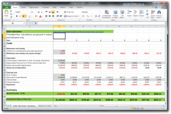 Solar Calculator screenshot 2