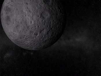 Solar System - Moon 3D Screensaver screenshot 2
