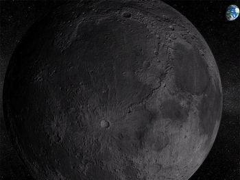 Solar System - Moon 3D Screensaver screenshot 3