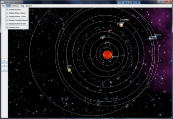 Solar System Simulator screenshot 3