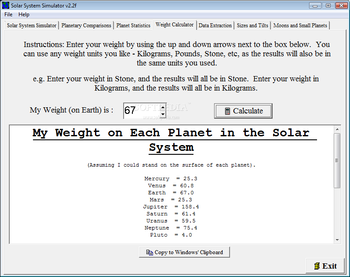 Solar System Simulator screenshot 4