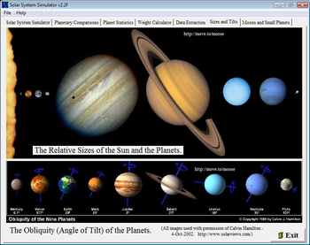 Solar System Simulator screenshot 6