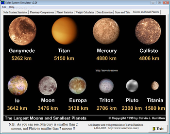Solar System Simulator screenshot 7