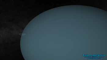 Solar System - Uranus 3D Screensaver screenshot