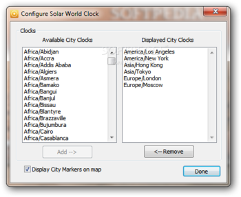 Solar World Clock screenshot 3