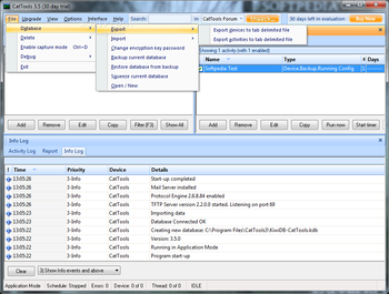 SolarWinds CatTools screenshot 2