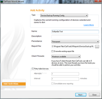 SolarWinds CatTools screenshot 6