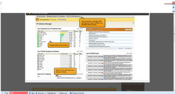 SolarWinds IP Address Manager screenshot