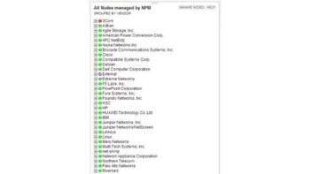 SolarWinds Network Performance Monitor screenshot