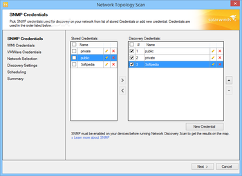 SolarWinds Network Topology Mapper screenshot 2