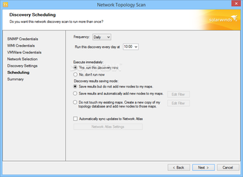 SolarWinds Network Topology Mapper screenshot 5