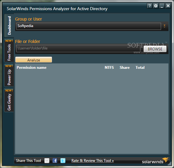 SolarWinds Permissions Analyzer for Active Directory screenshot 2