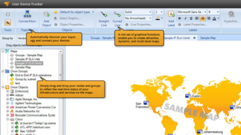 SolarWinds User Device Tracker screenshot