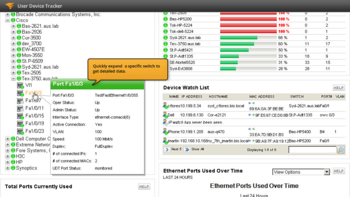 SolarWinds User Device Tracker screenshot 4