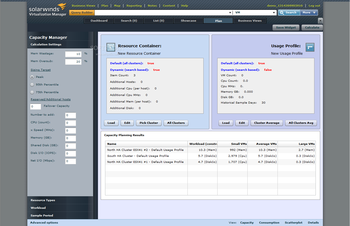 SolarWinds Virtualization Manager screenshot 2