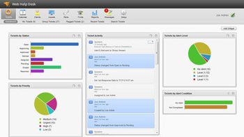 SolarWinds Web Help Desk screenshot