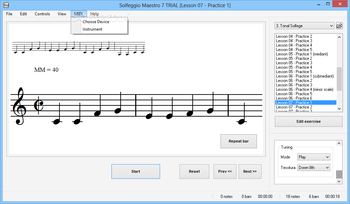 Solfeggio Maestro screenshot 5