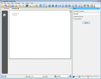 Solid PDF Creator Plus screenshot