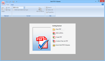 Solid PDF/A Express screenshot