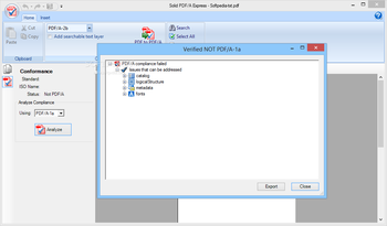 Solid PDF/A Express screenshot 5