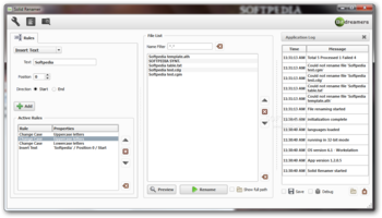 Solid Renamer screenshot 2