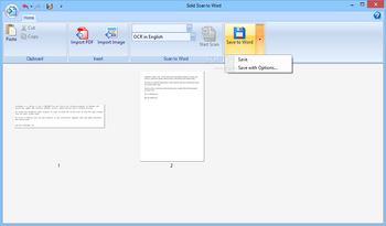 Solid Scan to Word screenshot 2
