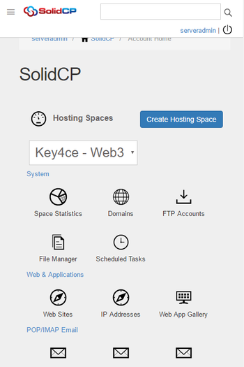 SolidCP screenshot 6