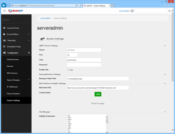 SolidCP screenshot 19