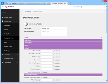 SolidCP screenshot 8