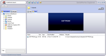 SolidWorks Explorer screenshot