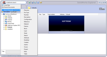 SolidWorks Explorer screenshot 2