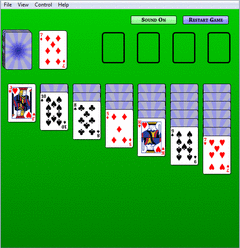 Solitaire screenshot