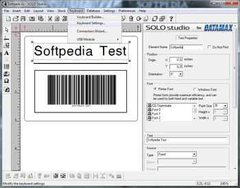 SOLO Studio for Datamax screenshot 6