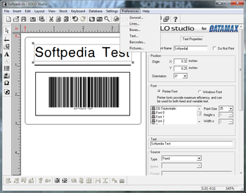 SOLO Studio for Datamax screenshot 7
