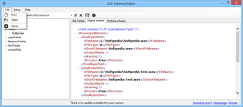 Solr Schema Editor screenshot 2