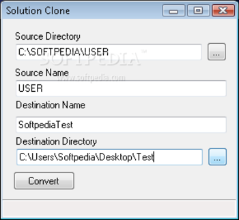 Solution Clone screenshot